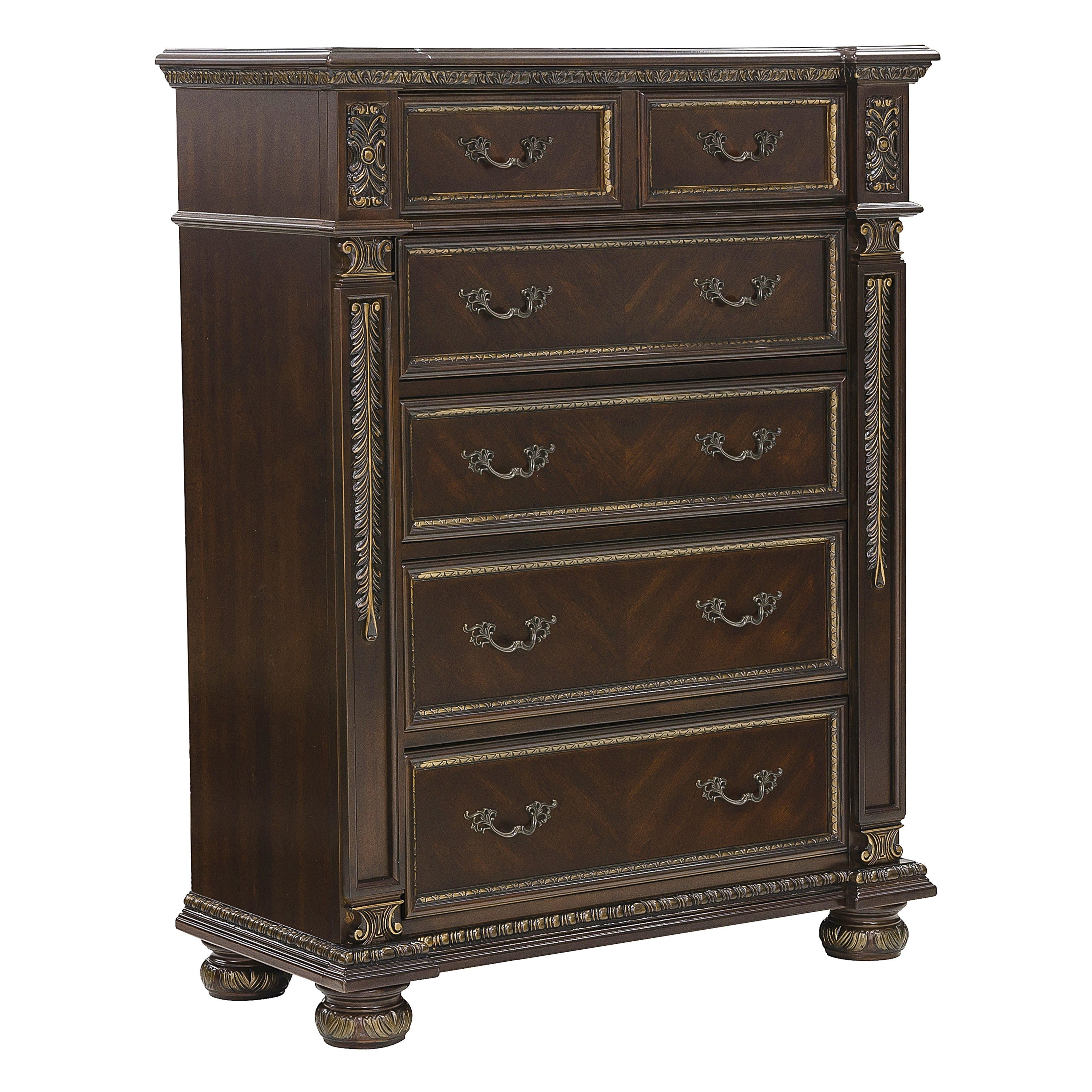 Catalonia Cherry Chest from Homelegance - Luna Furniture
