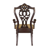 Catalonia Cherry Dining Arm Chair, Set of 2 from Homelegance - Luna Furniture