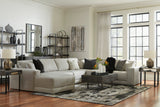Next-Gen Gaucho Gray 6-Piece LAF Chaise Sectional from Ashley - Luna Furniture