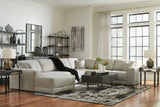 Next-Gen Gaucho Gray 6-Piece LAF Chaise Sectional from Ashley - Luna Furniture