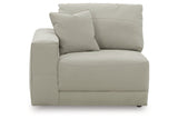 Next-Gen Gaucho Gray Left-Arm Facing Corner Chair from Ashley Furniture - Luna Furniture