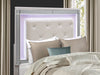 1845KLED-1EK* (3)Eastern King Bed, LED Lighting - Luna Furniture