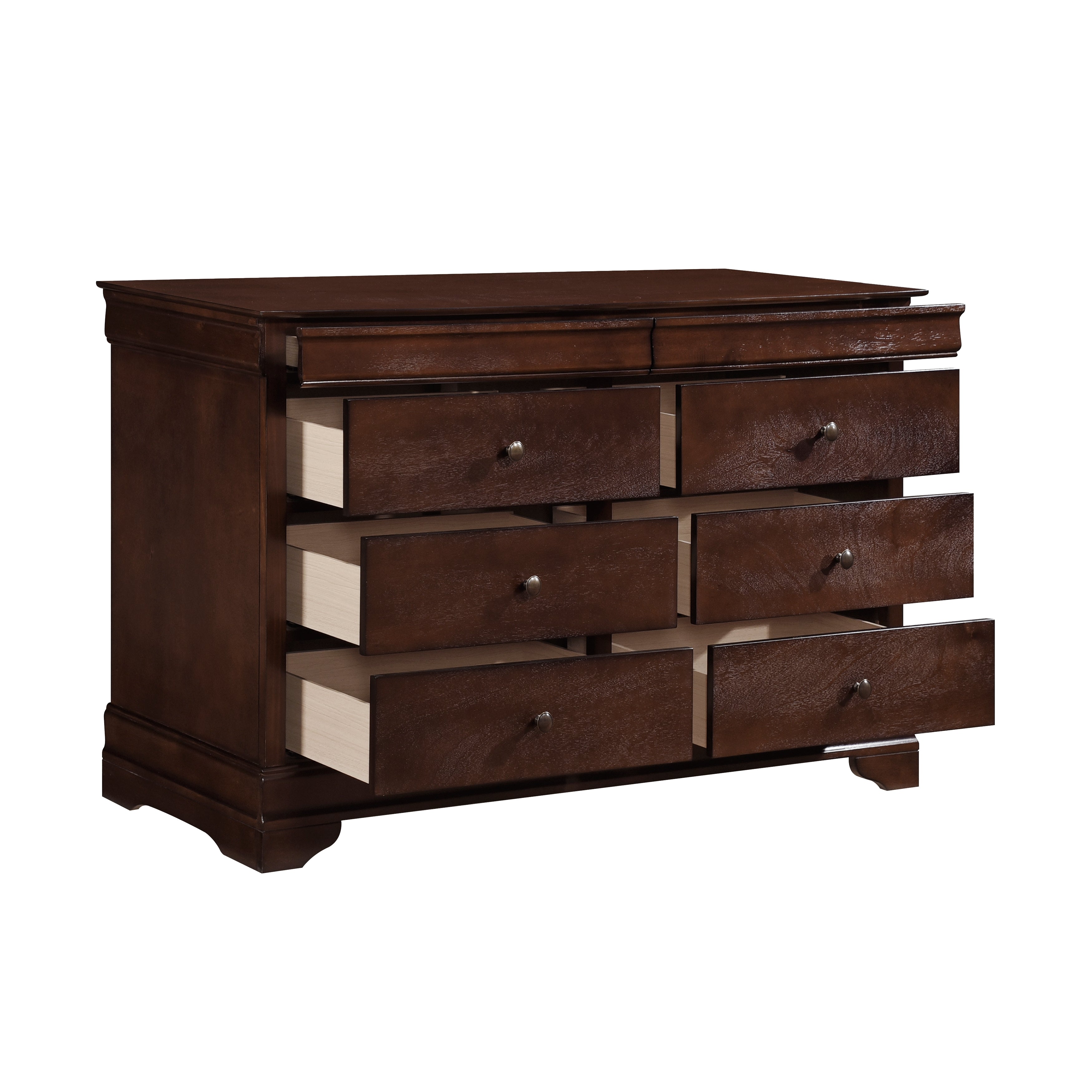 1856-5 Dresser, Two Hidden Drawers - Luna Furniture