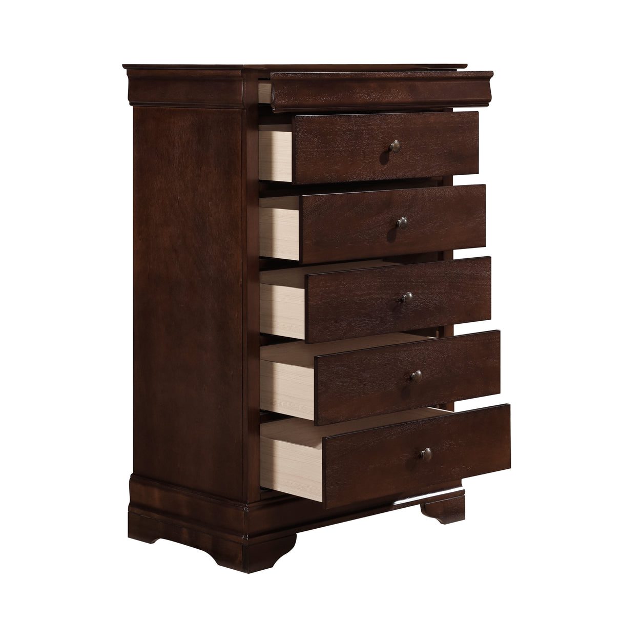 Abbeville Cherry Sleigh Youth Bedroom Set from Homelegance - Luna Furniture