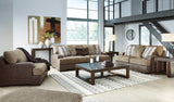 Alesbury Chocolate Living Room Set from Ashley - Luna Furniture