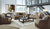 Alesbury Chocolate Living Room Set from Ashley - Luna Furniture