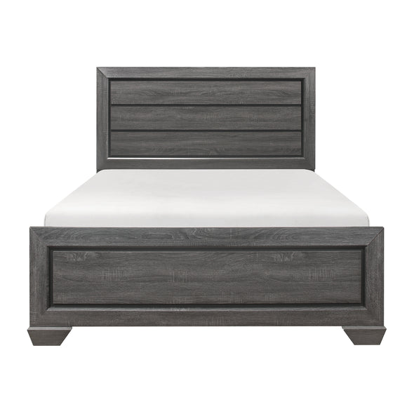 Beechnut Gray Queen Panel Bed - Luna Furniture
