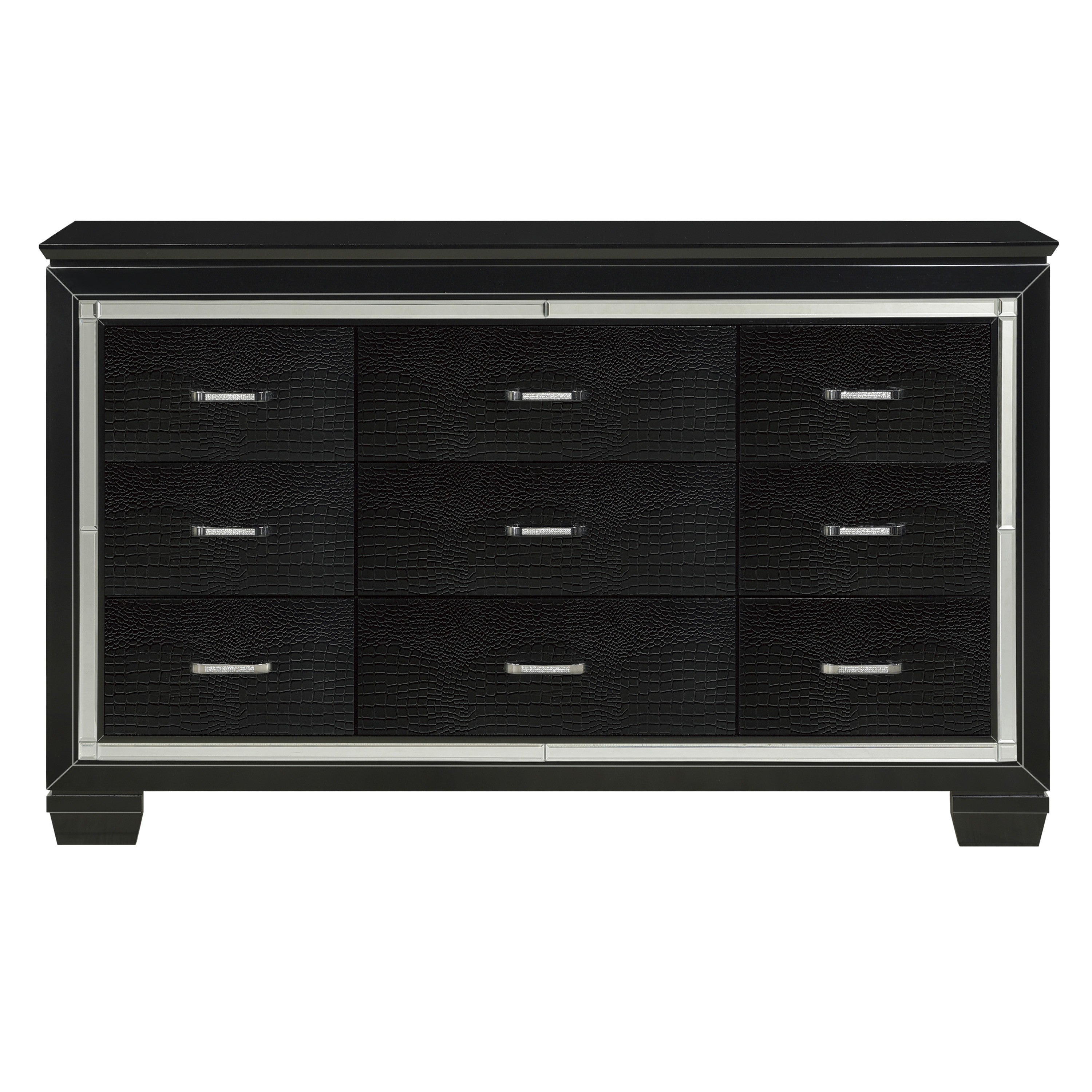 Allura Black Dresser from Homelegance - Luna Furniture
