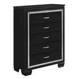Allura Black Chest from Homelegance - Luna Furniture