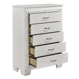Allura White Chest from Homelegance - Luna Furniture