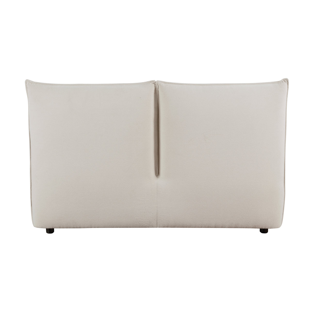 Linna Beige King Upholstered Platform Bed from Homelegance - Luna Furniture