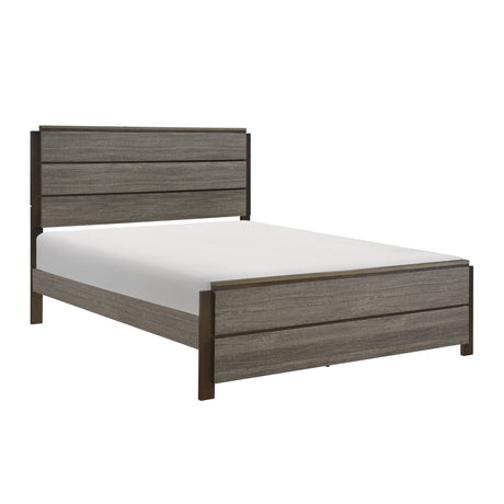 Vestavia Gray Panel Bedroom Set from Homelegance - Luna Furniture