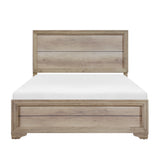 Lonan Rustic Twin Panel Bed
