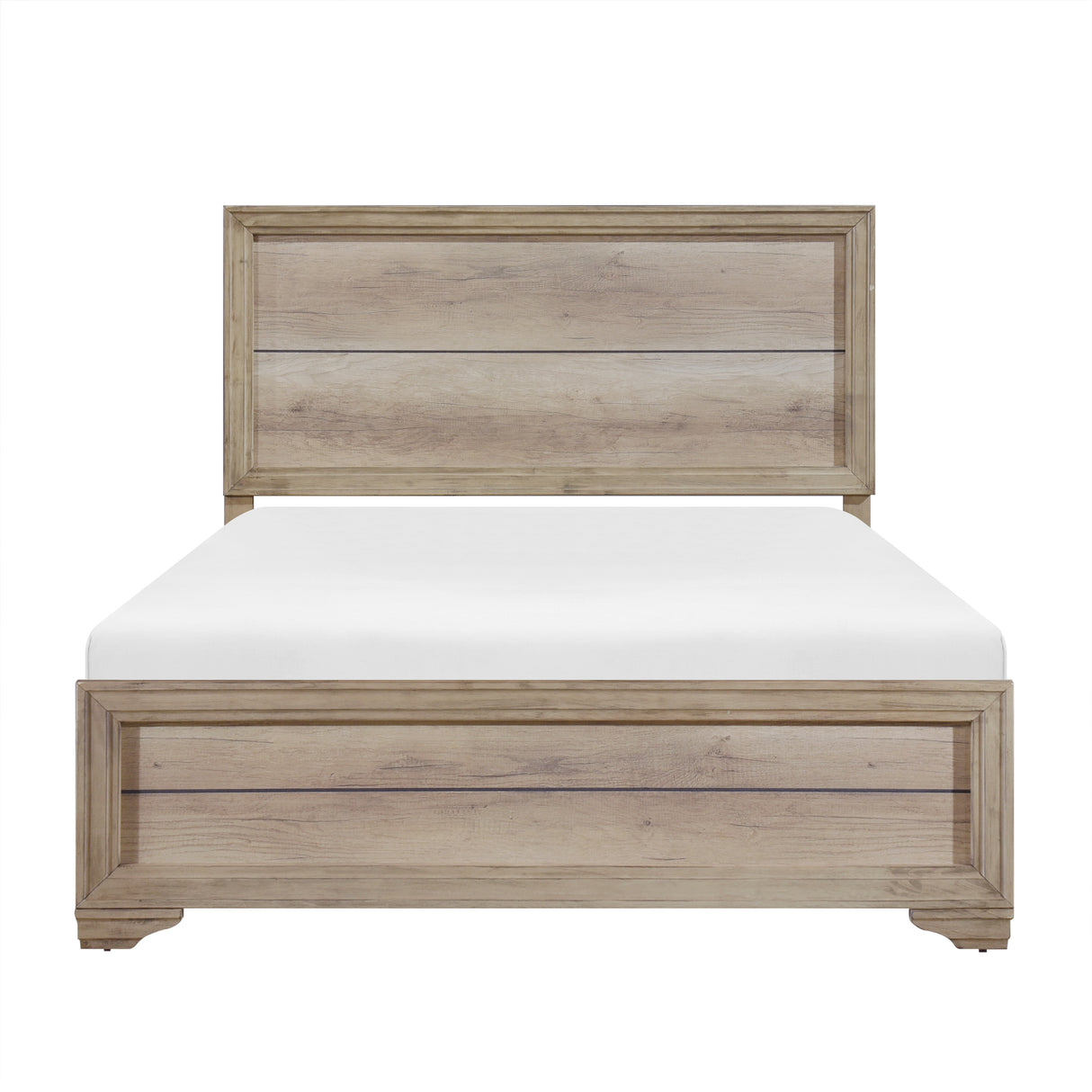 Lonan Natural Eastern King Bed from Homelegance - Luna Furniture