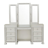 1958-15* (4)Vanity Dresser with Mirror - Luna Furniture