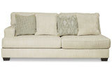 Rawcliffe Parchment Left-Arm Facing Sofa from Ashley Furniture - Luna Furniture