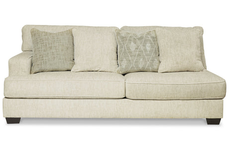 Rawcliffe Parchment Left-Arm Facing Sofa from Ashley Furniture - Luna Furniture