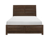 Erwan Espresso Eastern King Bed from Homelegance - Luna Furniture