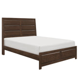 Erwan Espresso Eastern King Bed from Homelegance - Luna Furniture