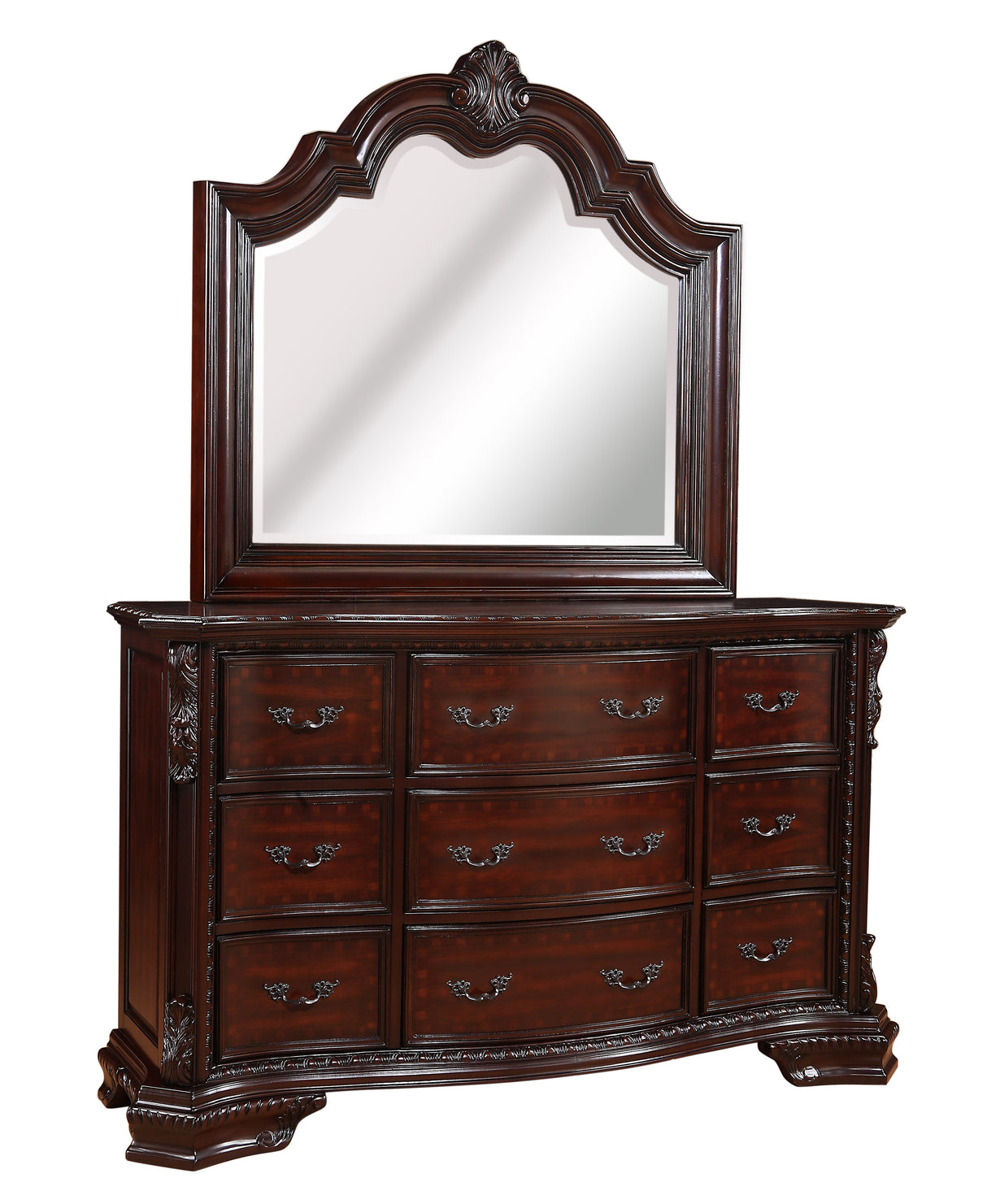 Sheffield Rich Brown Dresser from Crown Mark - Luna Furniture