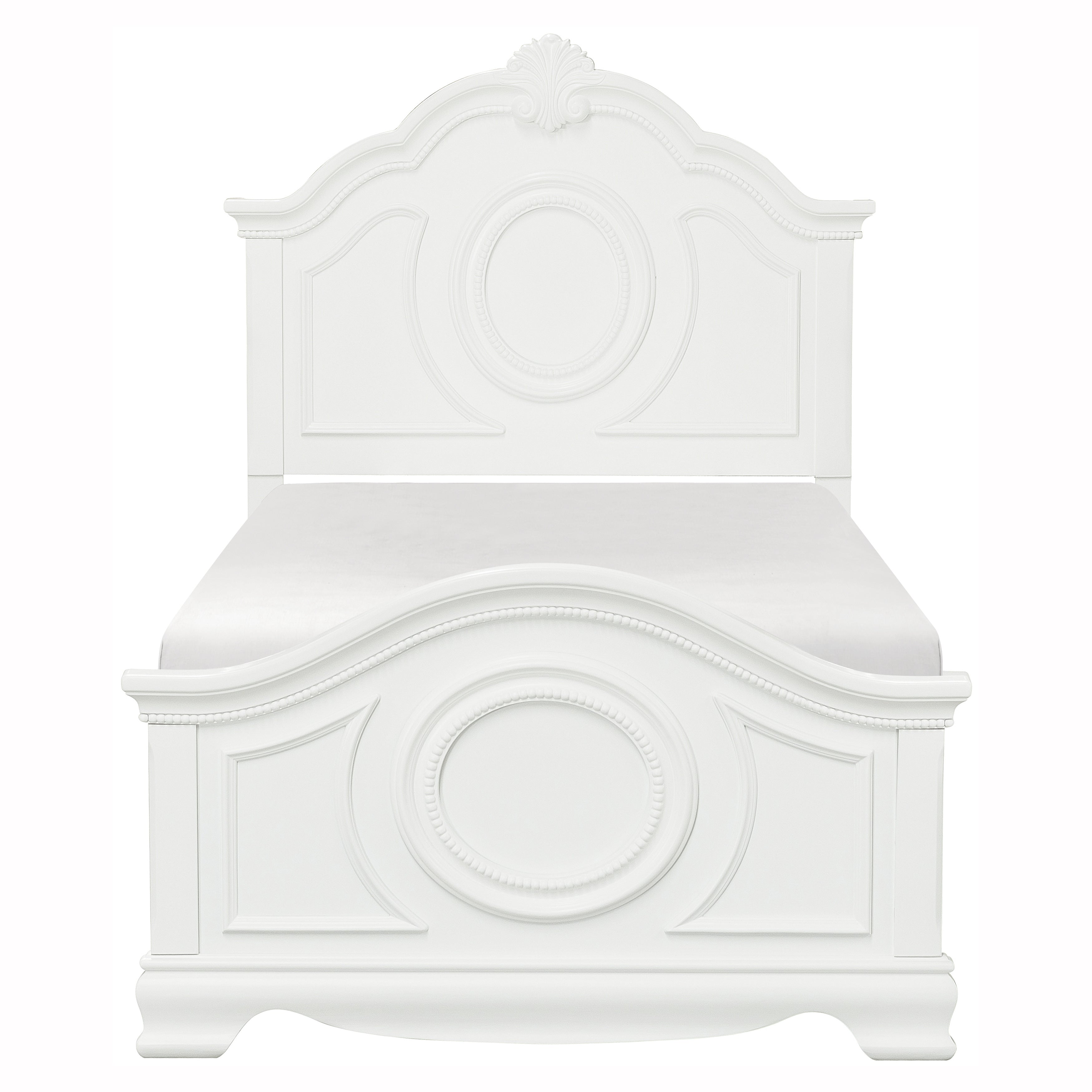 Lucida White Panel Youth Bedroom Set from Homelegance - Luna Furniture