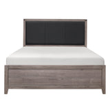 Woodrow Brownish Gray Queen Bed from Homelegance - Luna Furniture