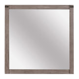Woodrow Brownish Gray Mirror (Mirror Only) from Homelegance - Luna Furniture