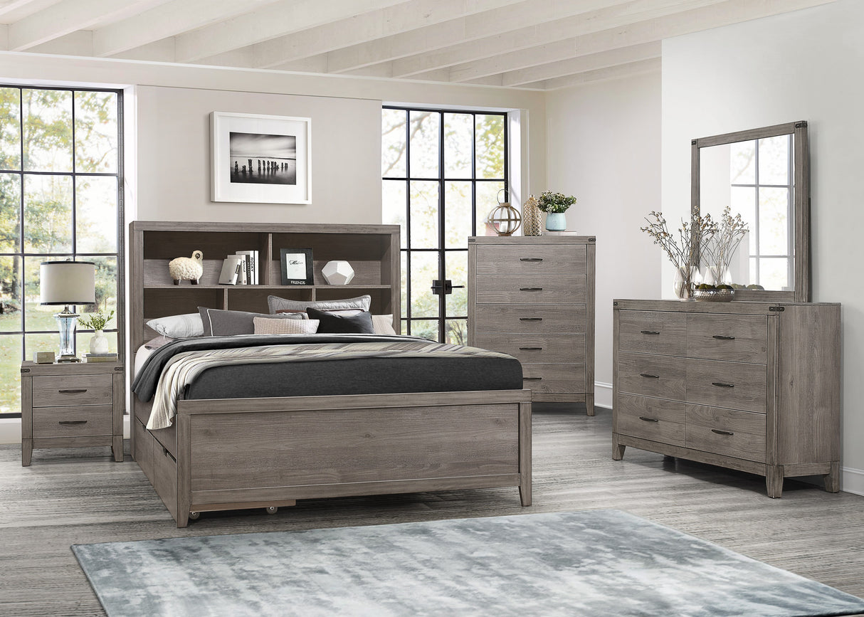 Woodrow Brownish Gray Queen Toy Boxes (One Set) from Homelegance - Luna Furniture
