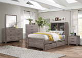 Woodrow Brownish Gray Twin/Full Toy Boxes (One Set) from Homelegance - Luna Furniture