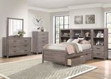 Woodrow Brownish Gray Twin/Full Toy Boxes (One Set) from Homelegance - Luna Furniture