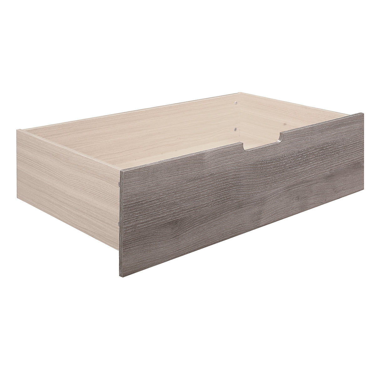 Woodrow Brownish Gray Youth Wall Bed with Toy Boxes from Homelegance - Luna Furniture