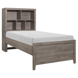 Woodrow Brownish Gray Twin Platform Bed from Homelegance - Luna Furniture