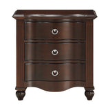 Meghan Espresso Nightstand from Homelegance - Luna Furniture