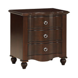 Meghan Espresso Nightstand from Homelegance - Luna Furniture