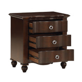 Meghan Espresso Nightstand from Homelegance - Luna Furniture