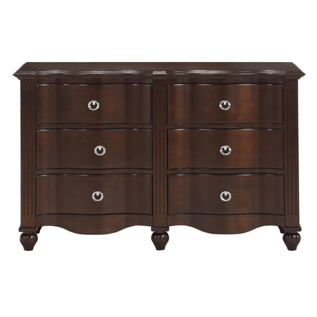 Meghan Espresso Dresser from Homelegance - Luna Furniture