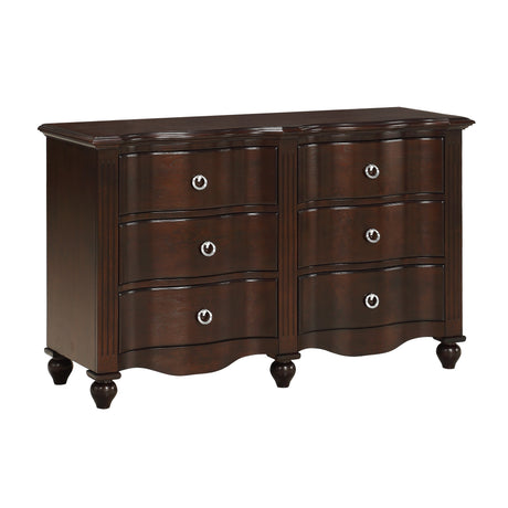 Meghan Espresso Dresser from Homelegance - Luna Furniture