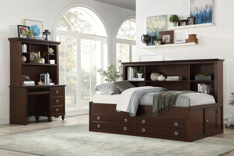 2058CPRT-1* (2) Twin Lounge Storage Bed - Luna Furniture