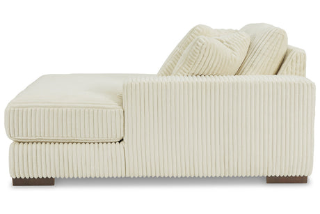Lindyn Ivory Right-Arm Facing Corner Chaise from Ashley - Luna Furniture