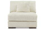Sunny Ivory Armless Chair from Viva Home - Luna Furniture