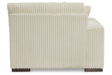 Lindyn Ivory Left-Arm Facing Corner Chair from Ashley - Luna Furniture