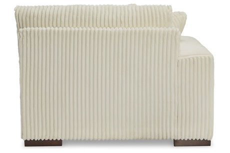 Lindyn Ivory Left-Arm Facing Corner Chair from Ashley - Luna Furniture