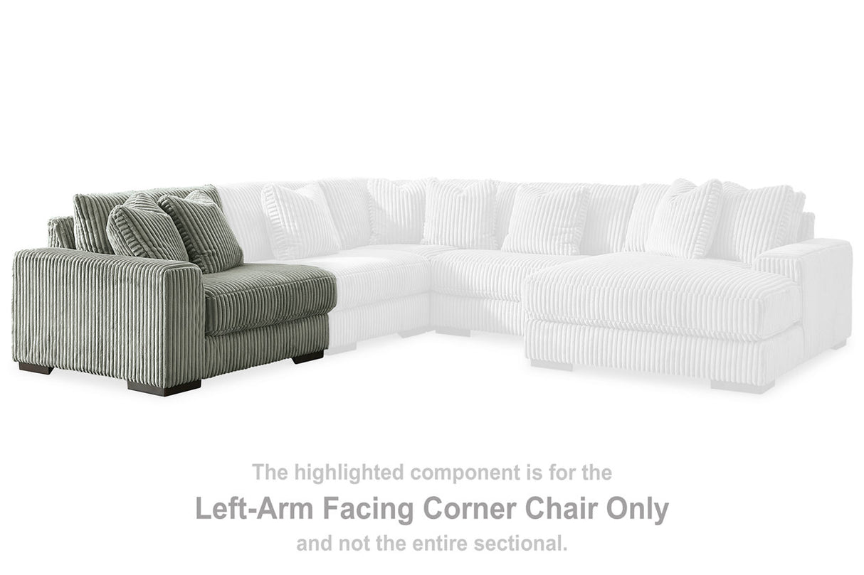 Lindyn Fog Left-Arm Facing Corner Chair