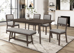 Ember Brown Extendable Dining Set