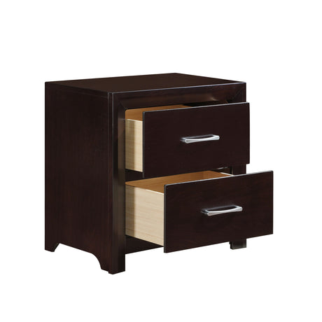 Edina Espresso Nightstand from Homelegance - Luna Furniture