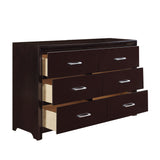 Edina Espresso Upholstered Youth Bedroom Set from Homelegance - Luna Furniture