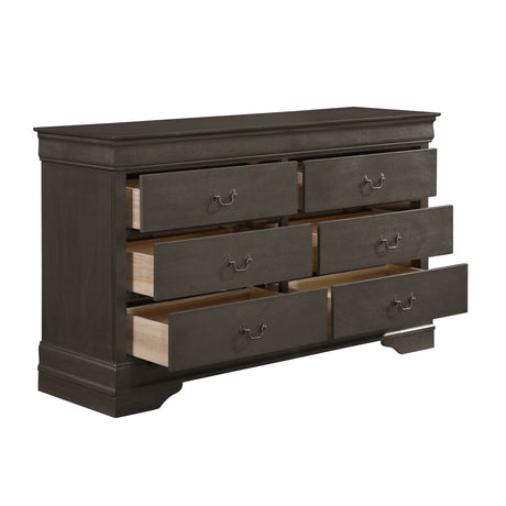 Mayville Stained Gray Dresser from Homelegance - Luna Furniture
