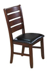 Bardstown Cherry Brown Side Chair, Set of 2 - Luna Furniture