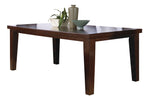 Bardstown Cherry Brown Extendable Dining Table - Luna Furniture