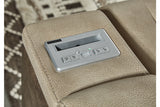 Next-Gen DuraPella Sand Power Reclining Sofa from Ashley - Luna Furniture